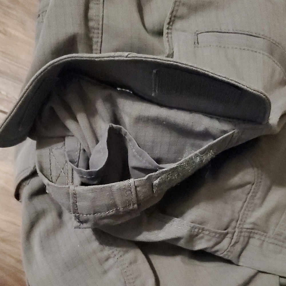 Womens 5.11 Gray Cargo Pants with Multiple Utility Pockets - Picture 12 of 13